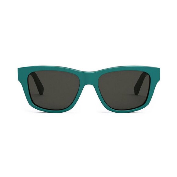 NWT SUNGLASSES CELINE UNISEX GREEN SQUARE EYEWEAR - Picture 2 of 3